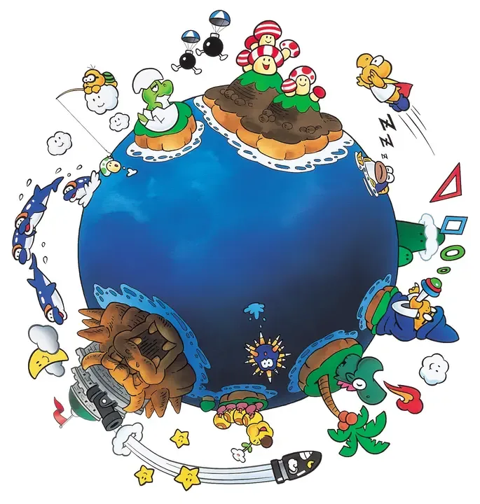 Super Mario World - Artwork 9